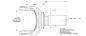 Preview: Spidertrax 1480 32 Spline Stub for H1 Portals – technical detail 1