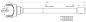 Preview: Spidertrax 1480 Inner Shaft 40 Spline, 38-44 in. – technical detail 1