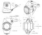 Preview: Spidertrax Ultimate Knuckle (3.5 in.) Chromoly, Standard Steering – technical detail 1
