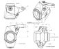 Preview: Spidertrax Ultimate Knuckle (4 in.) Chromoly, Mid Steering – technical detail 1