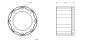Preview: Spidertrax Ultimate Radlagereinheit 6/8 Lug Drive Snout – technische Darstellung 1