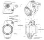 Preview: Spidertrax Pro Series Knuckle (4 in.) Chromoly, High Steering – technical detail 1