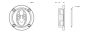 Preview: Spidertrax Pro Series Unit Bearing 36 Spline Drive Cover – technical detail 1