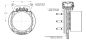 Preview: Spidertrax Front Caliper Brackets for 13.5 in. Rotors – technical detail 1