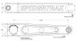 Preview: Spidertrax 7075-T6 Sway Bar Arms 10 in. Arm (Pair) – technical detail 1
