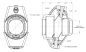 Preview: Spidertrax Ultimate Knuckle (3.5 in.) Mild Steel, Bolt-On Steering – technical detail 1