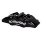 Preview: Wilwood Forged Dynapro 6A – Schwarz pulverbeschichtet