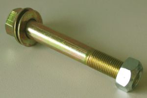  1/2" x 2" Grade 8 Bolt, Stover Lock Nut & Washers