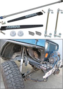 Antirock Jeep Wrangler YJ, vorne