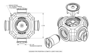 Spidertrax Ultimate U-Joint – technical detail 1
