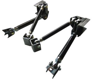 Universal Rear 4 Link Kit mit Chromoly Stahlgelenkaugen