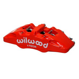 Preview: Wilwood Forged Dynapro 6A – Rot pulverbeschichtet
