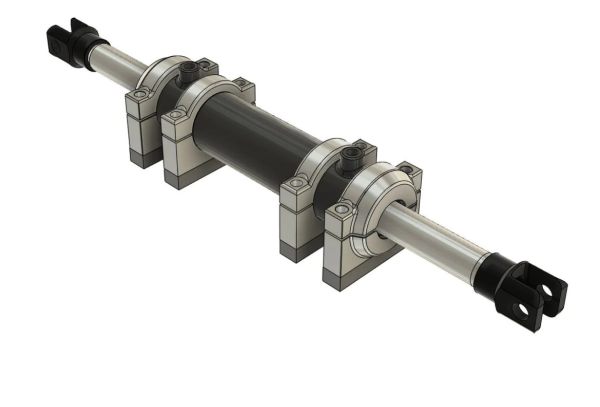 Gearhead Fabworks Hydraulikzylinder-Klemmen