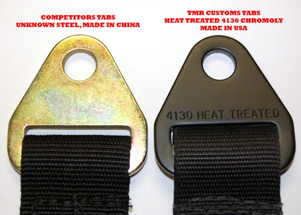 TMR Customs Premium Quad Wrap Limit Strap - 8"
