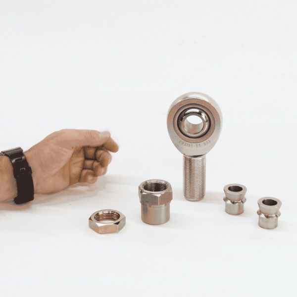 TMR Customs 1-1/4” Rod End (Heim Joint) Package with Hex Tube Adapter – image 4